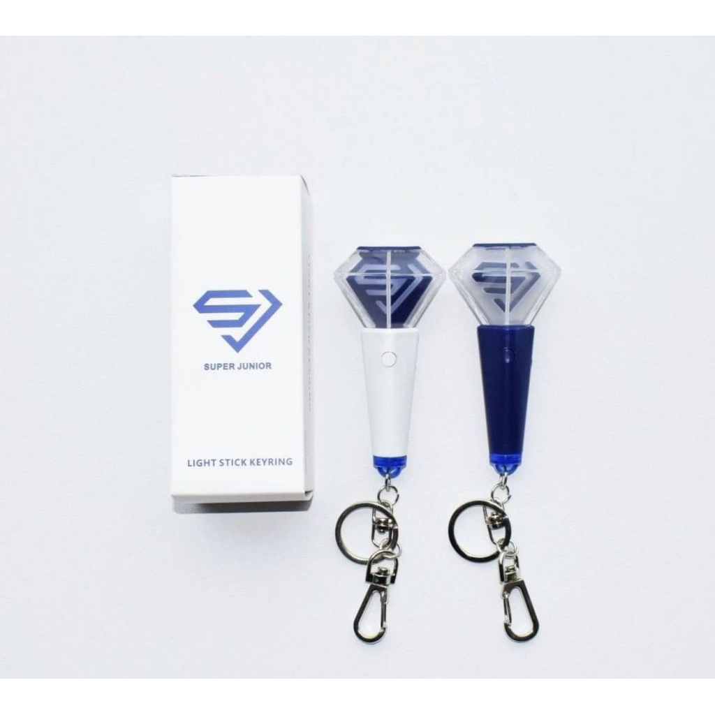 KEYRING LIGHTSTICK SUPER JUNIOR LS SUJU UNOFF