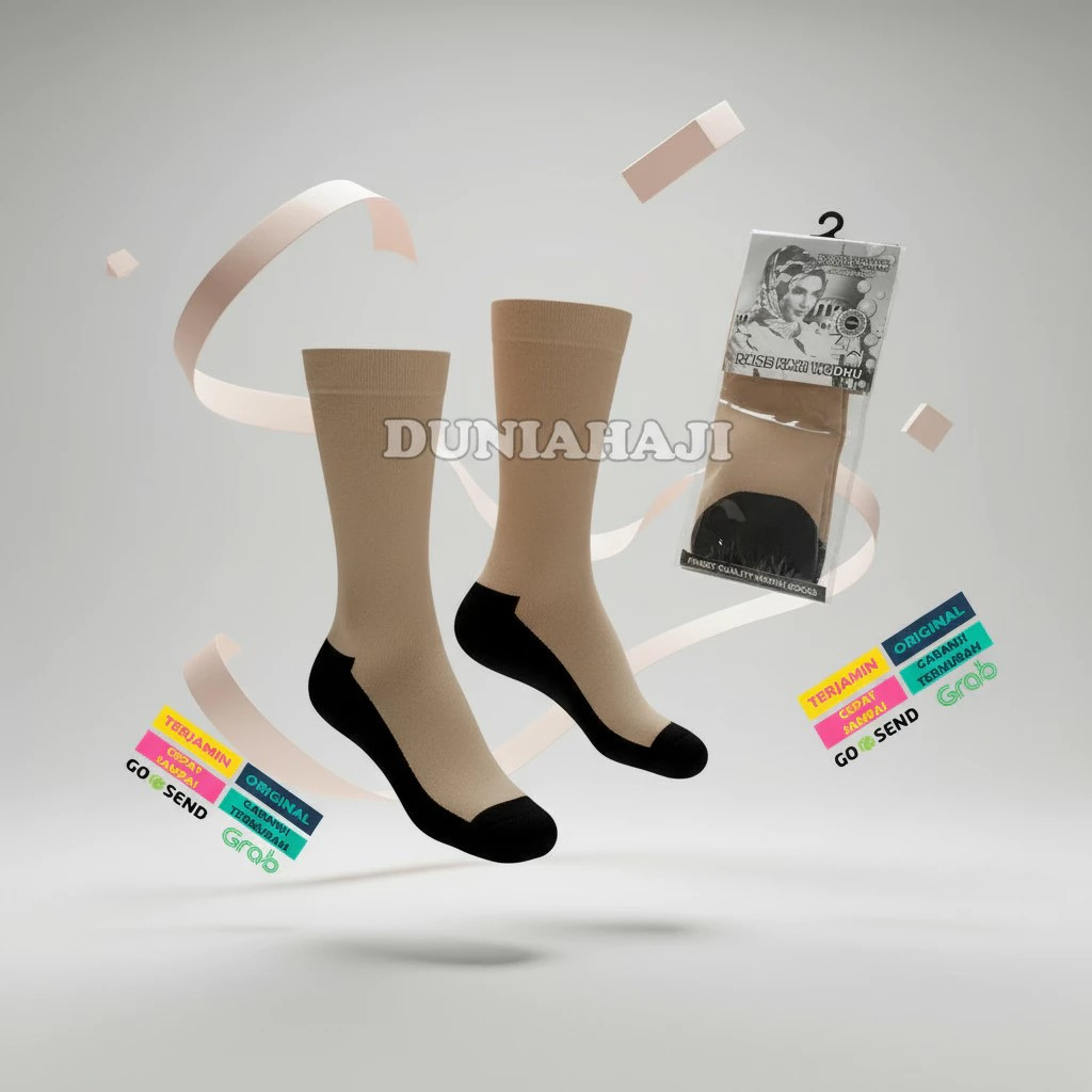 Perlengkapan Haji Kaos Kaki Wudhu /Kaos Kaki Haji Panjang