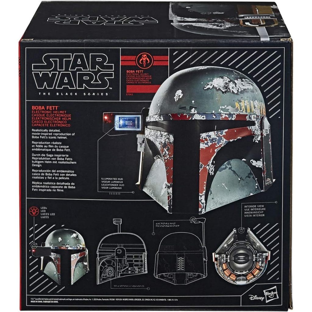 Star Wars The Black Series Boba Fett Premium Electronic Helmet