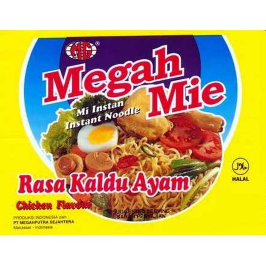 megah mie per dos