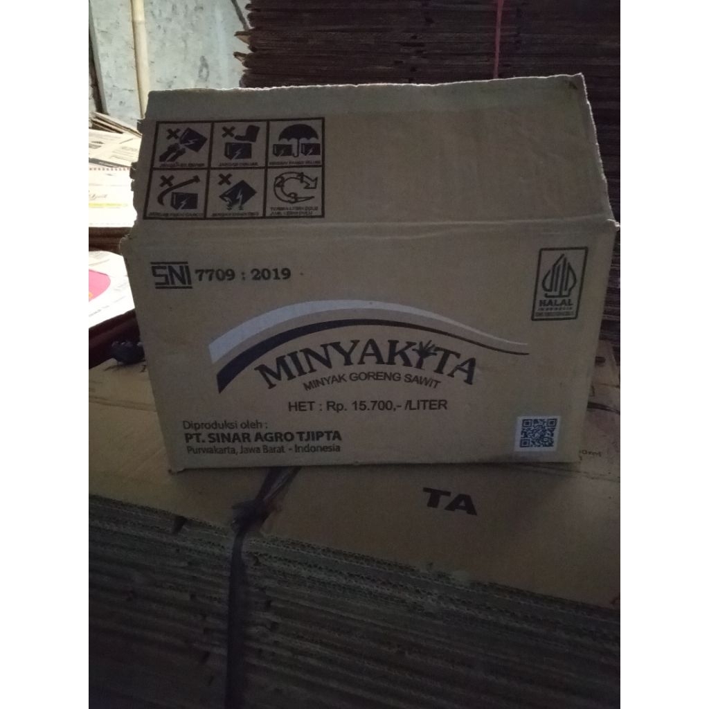 Kardus Bekas Minyak Kita Tebal 2 Play