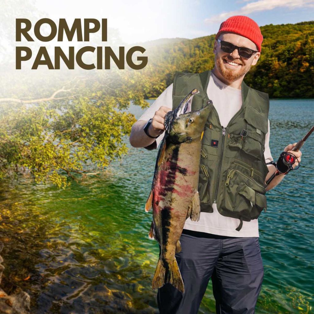 Deukio Rompi Pancing Fishing VestQuick Dry Jacket XL - GDSO9
