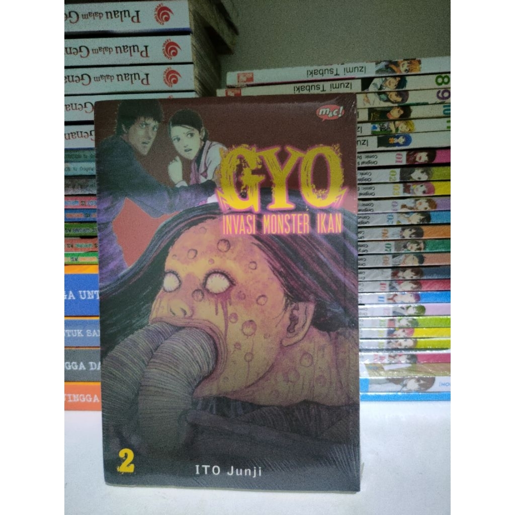 Komik Junji Ito Gyo Invasi Monster Ikan vol 2 Segel