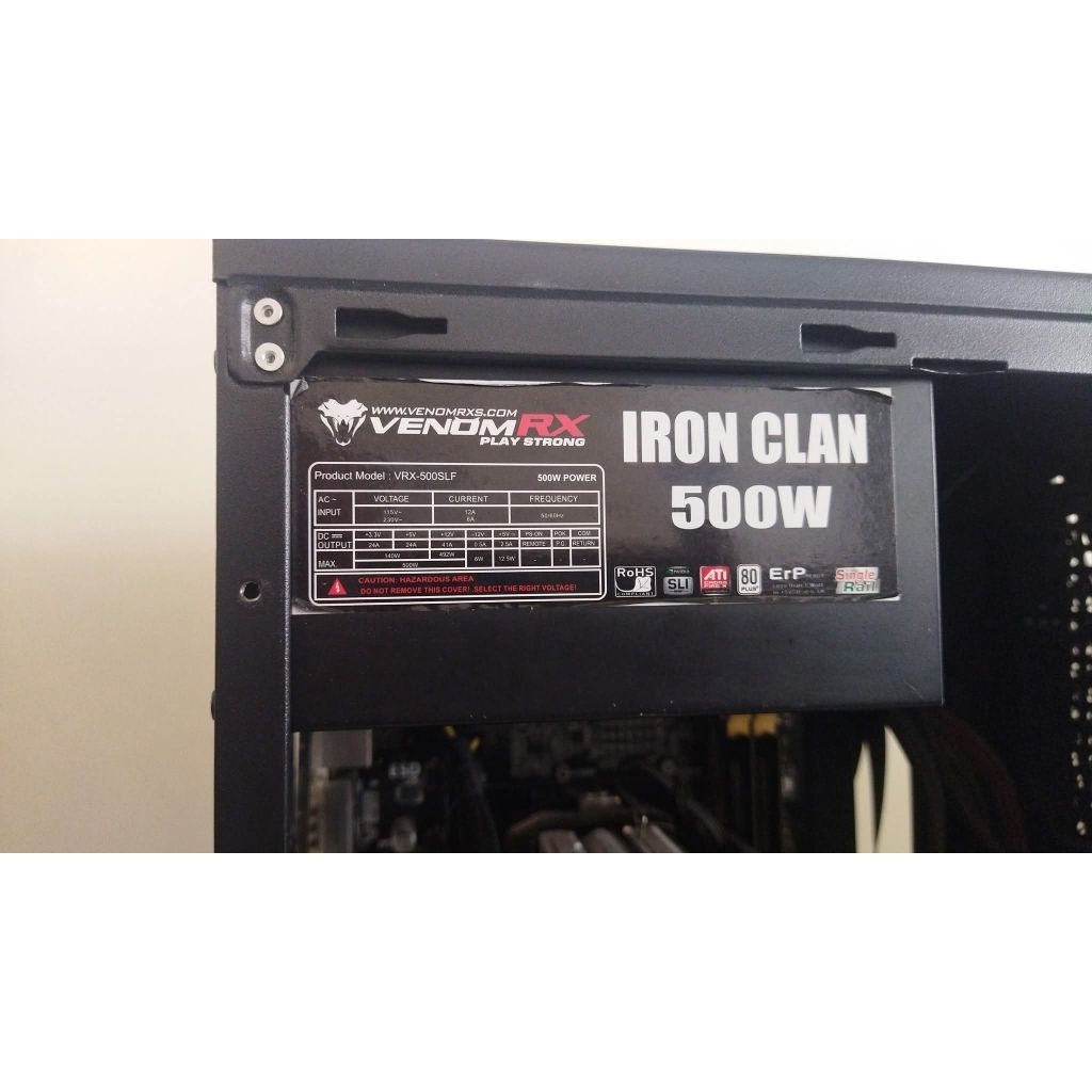 PSU VENOMRX 500w
