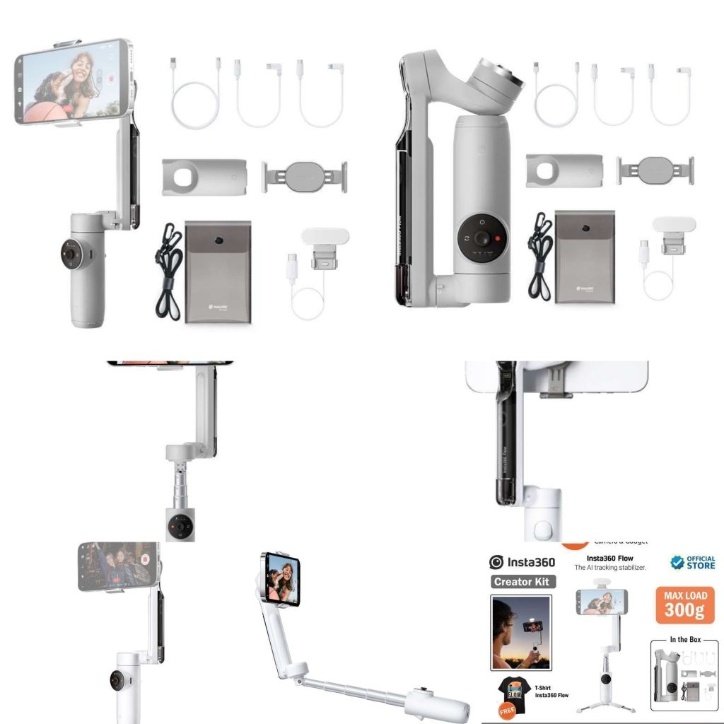 Insta360 Flow Creator Kit Gimbal Stabilizer Smartphone Insta 360 Flow