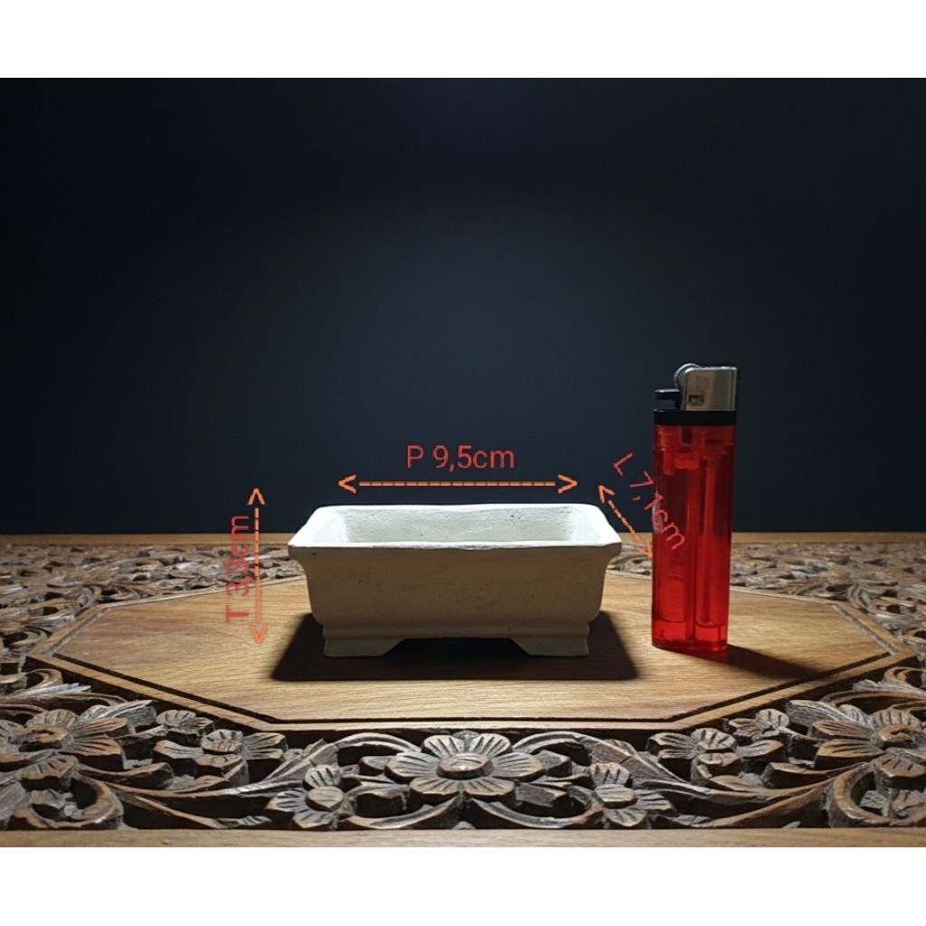 POT BONSAI SHITO MAME POT MINI dari semen