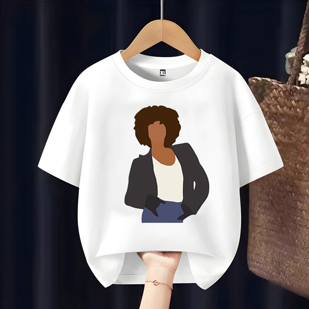 BAJU KAOS ANAK WHITNEY HOUSTON FREE CUSTOM NAMA