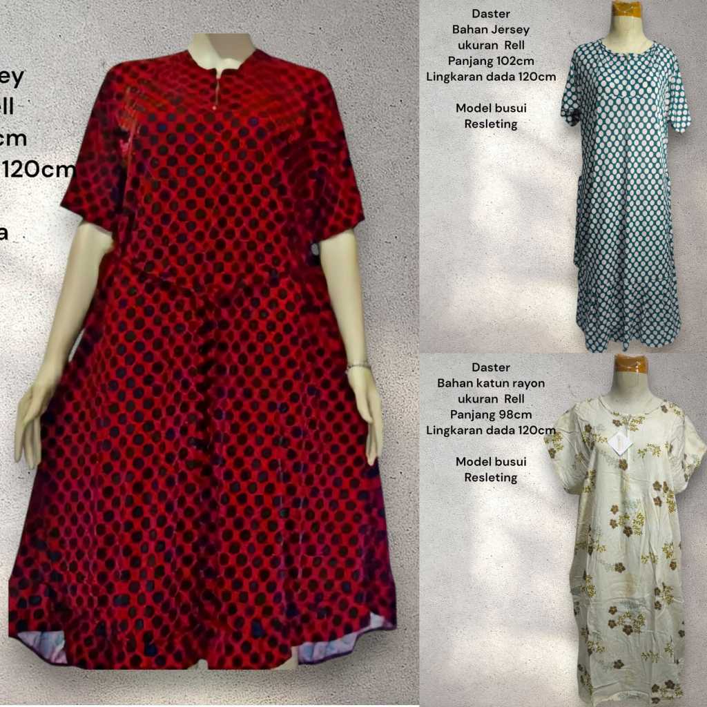 [PROMO] daster jersey wanita model terbaru