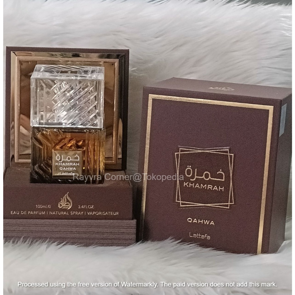 Decant 2ml, 5ml dan 10ml Lattafa Khamrah Qahwa Parfum