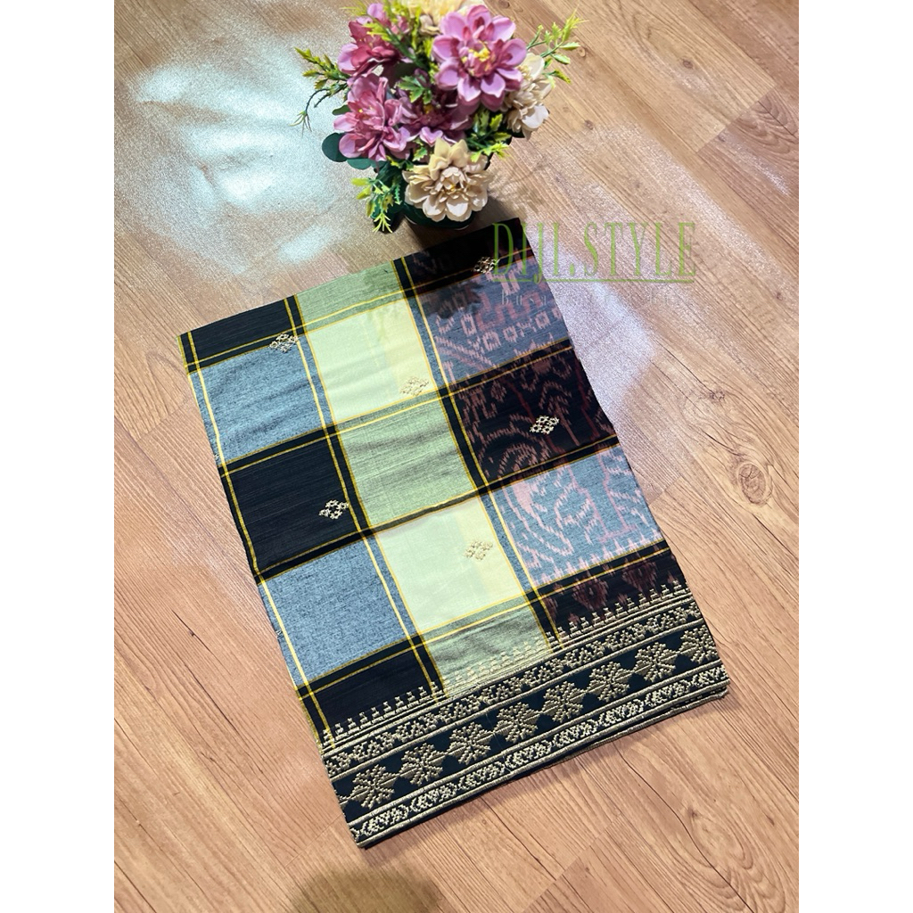 Saput Endek Bordir Semi Songket | Saput Endek | Saput Bali