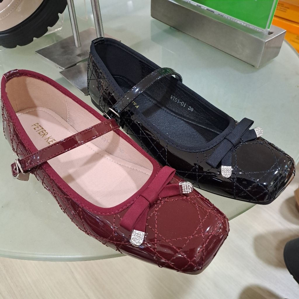 NEW SEPATU FLAT WANITA PETER KEIZA