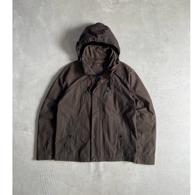 Jaket Vintage Codes Combine Washed Hoodie