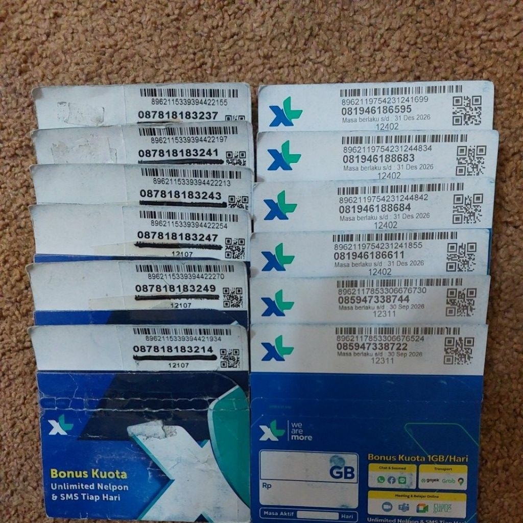 Nomor Cantik XL HOKI 08x818181818