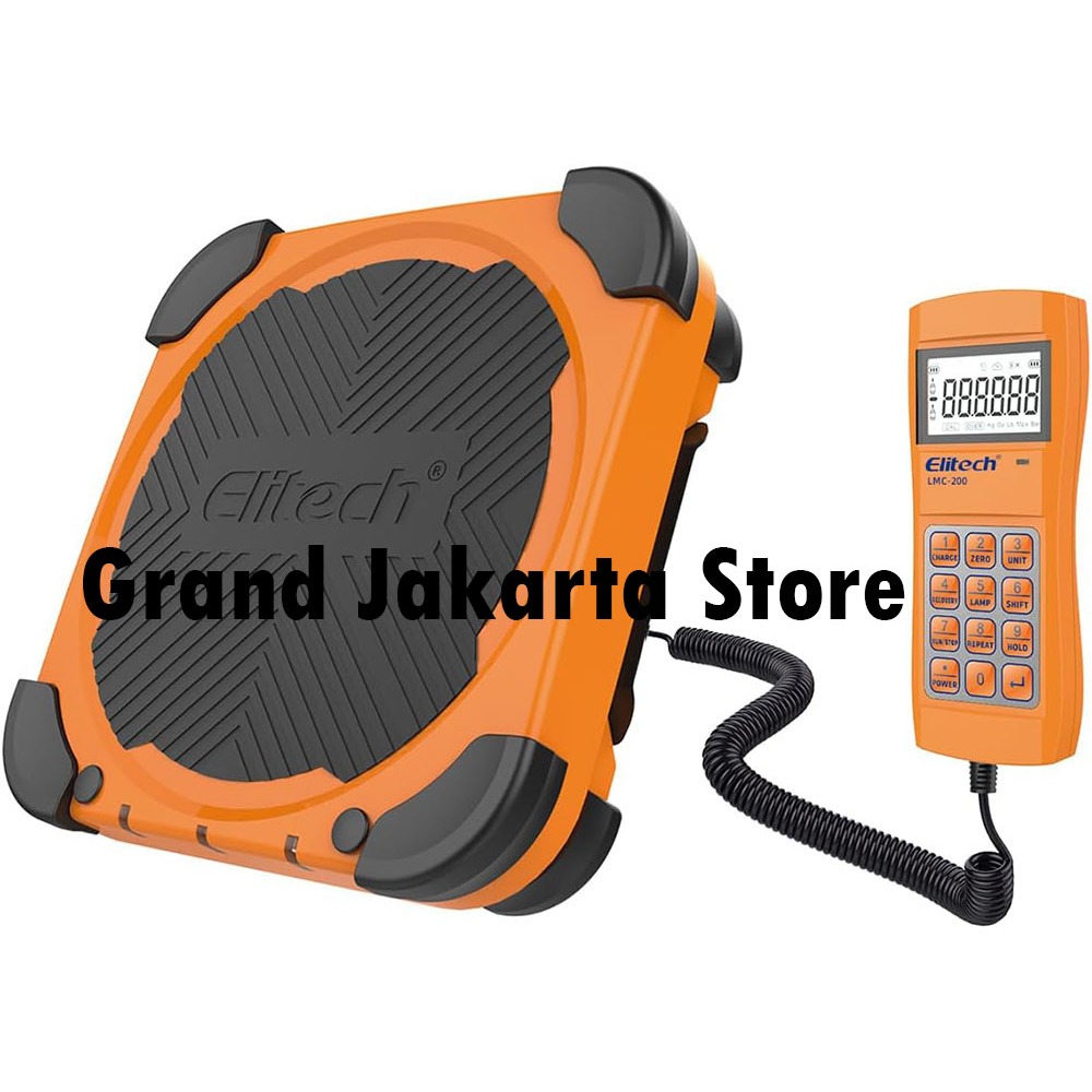 Timbangan Freon Refrigerant Scale Elitech LMC-200 Charging Scales HVAC LMC-200 220lbs Weight LMC 200
