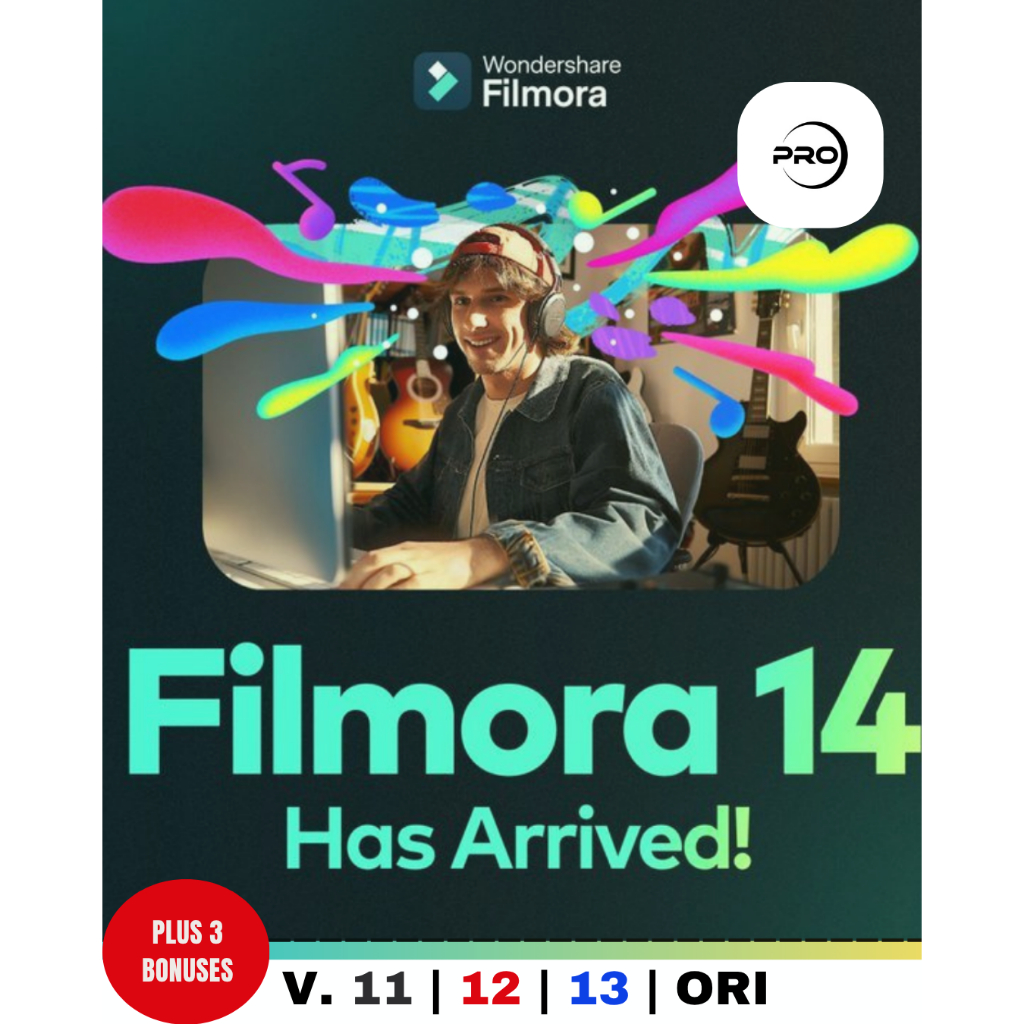 FILMORA PRO v11/12/13/14  – TANPA WATERMARK - AKTIF PERMANEN - TANPA LOGIN