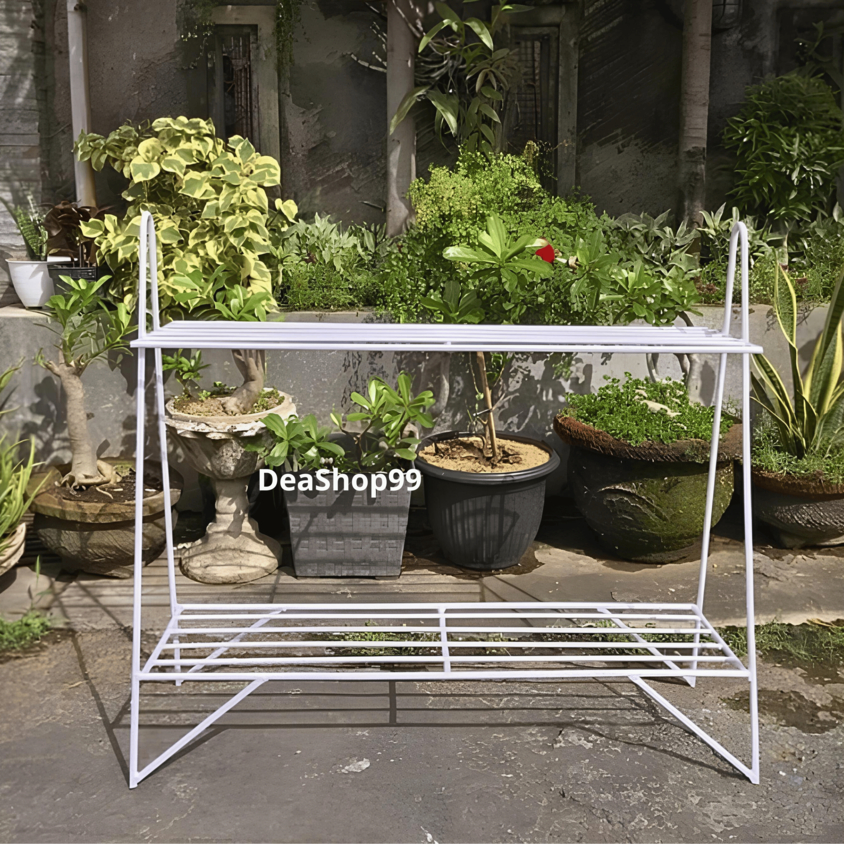 Standing Rak Sepatu 2 Tingkat