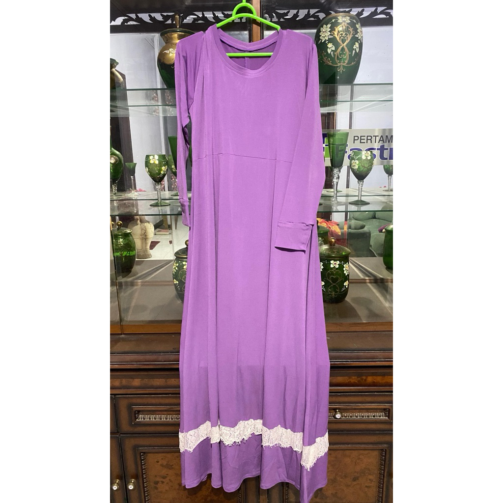 Longdress/Rok Warna Ungu