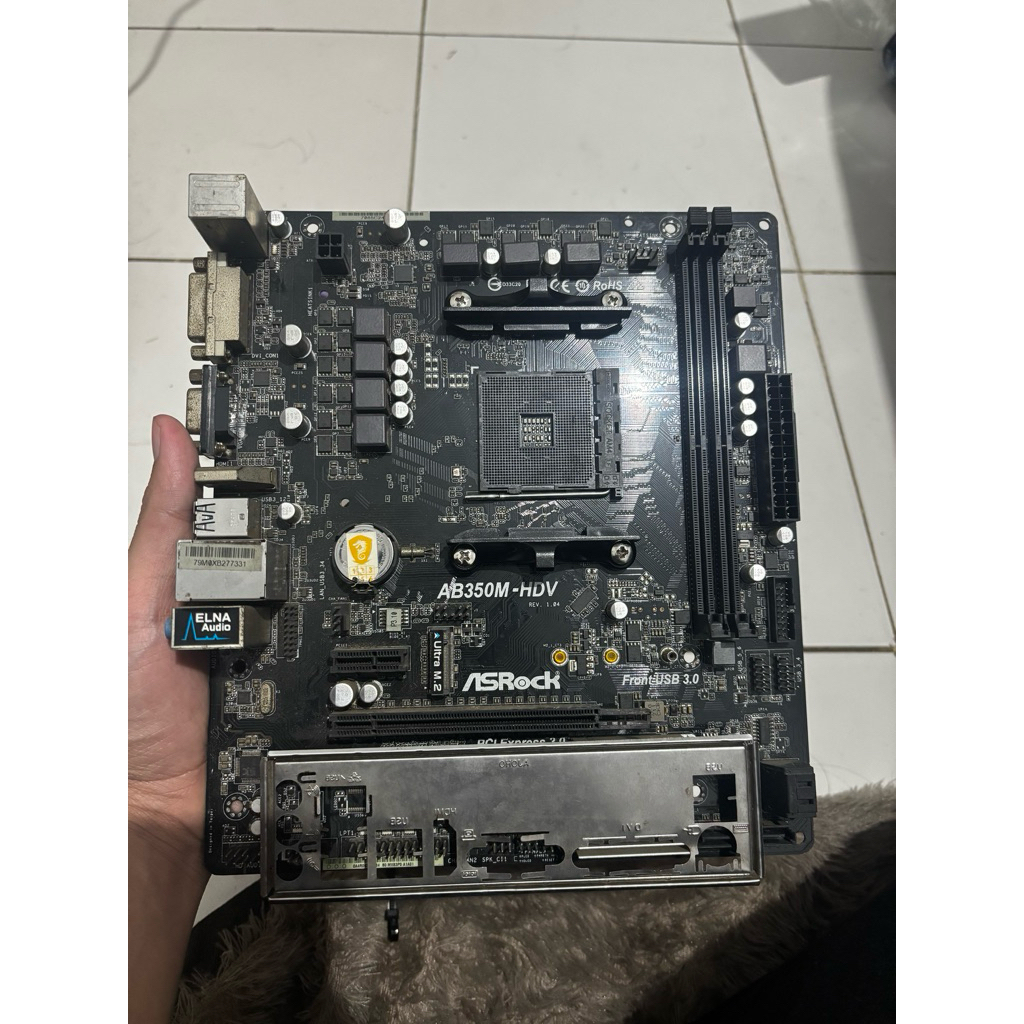 Motherboard Asrock AB350M AM4 DDR4 second