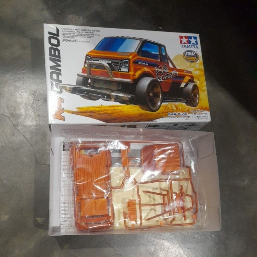 body decal Fma K4 gambol tamiya ori