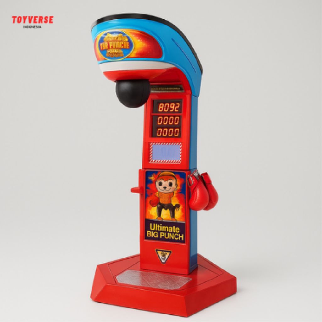 Mesin Tinju Arcade Big Punch