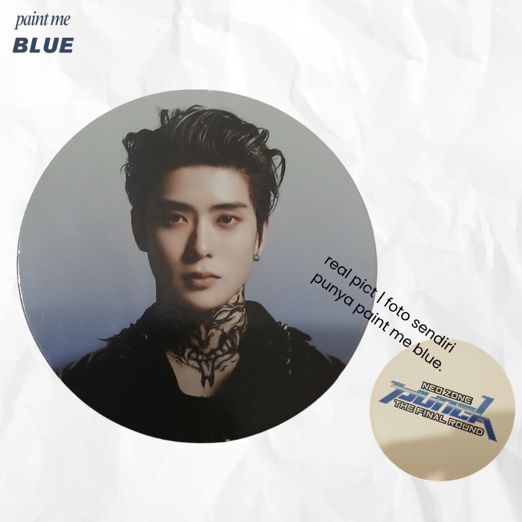 (FREE ALBUM NCT PUNCH 1ST PLAYER BIRU KALO TAKE ALL) CC CIRCLE CARD JAEHYUN NCT 127 NEO ZONE PUNCH