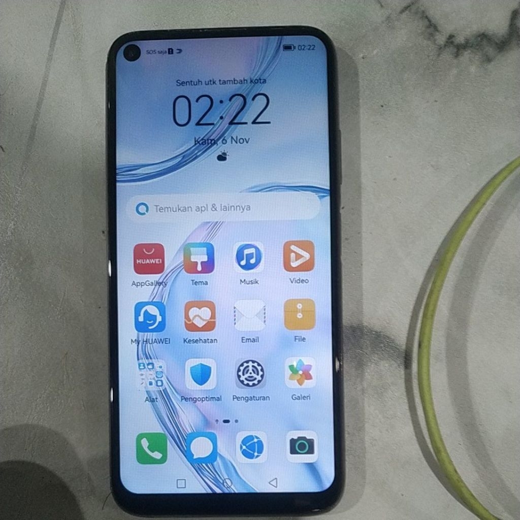 huawei nova 7i ram 8/128 second nurmal