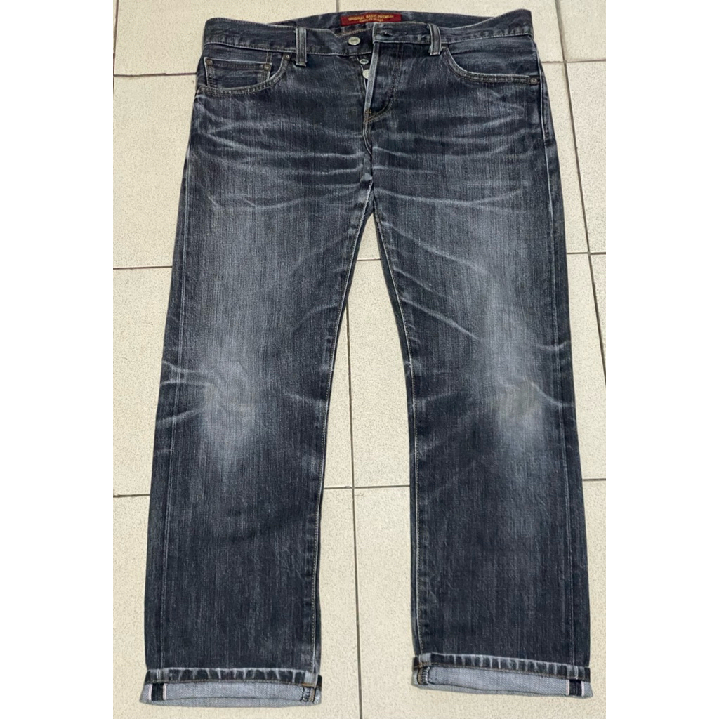 denim uniqlo selvedge