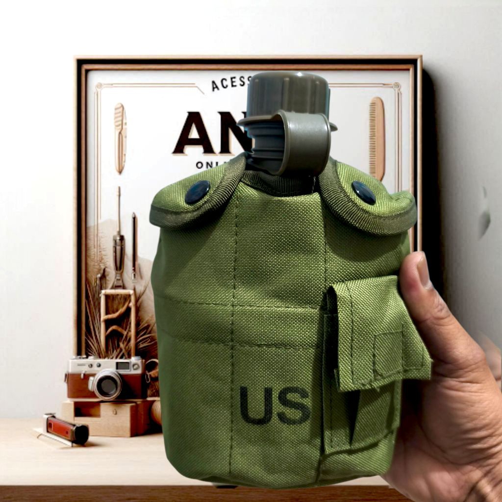 Botol minum militer tentara army botol minum tactical camping
