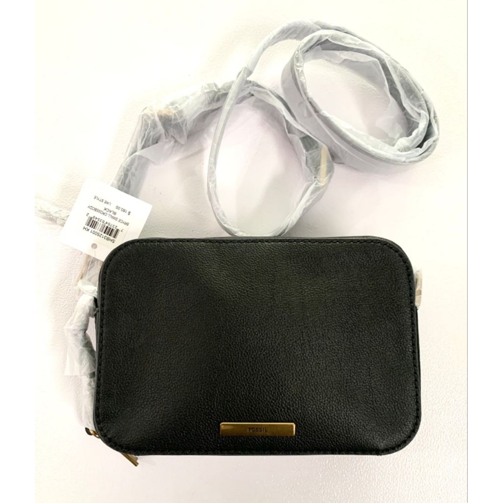 fossil bryce sm crossbody black