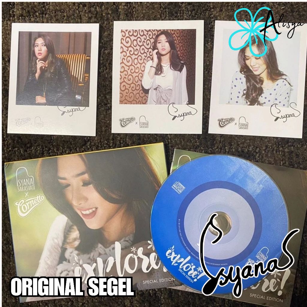 CD Isyana Sarasvati Album Explore  Special Edition New Original Free Polaroid Foto