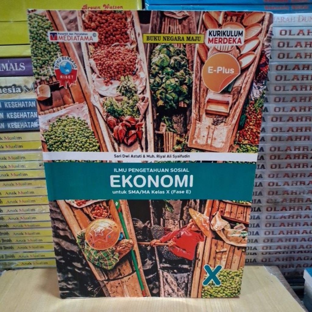 Buku Original ILMU PENGETAHUAN SOSIAL EKONOMI SMA MA Kelas 10 K Merdeka Mediatama