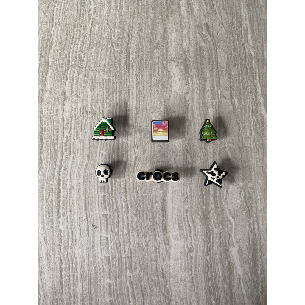 Jibbitz Crcs 6 Pcs Preloved