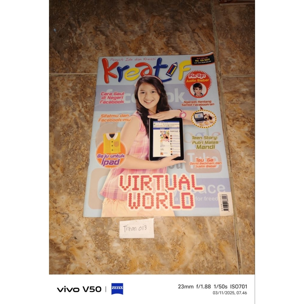 Majalah kreatif Virtual World