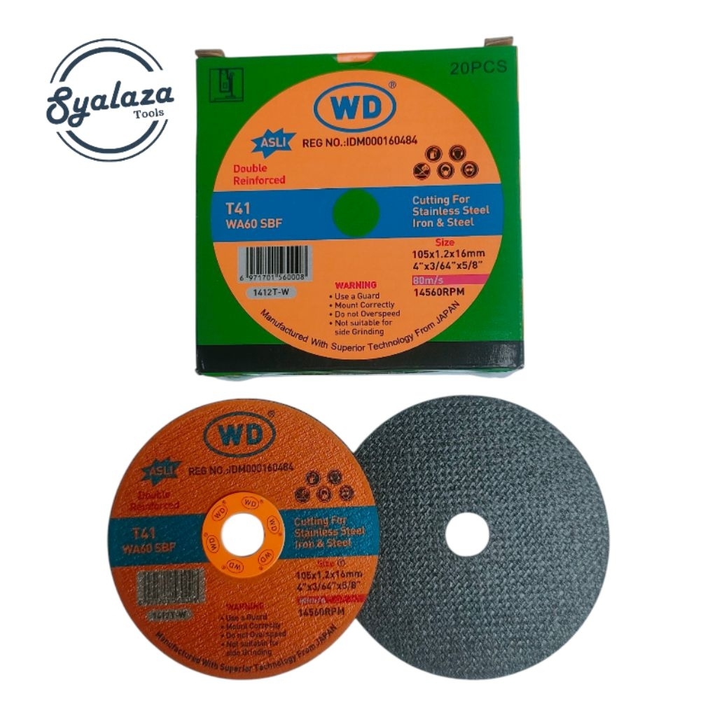 WD potong batu gerinda potong Wd mata gerinda potong wd 4 inch