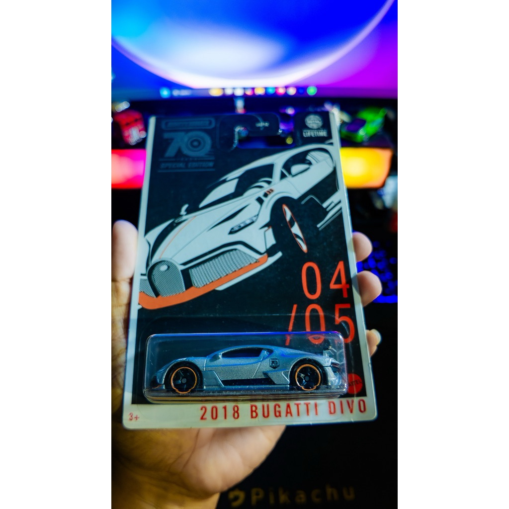 HOT WHEELS BUGATTI DIVO 2018
