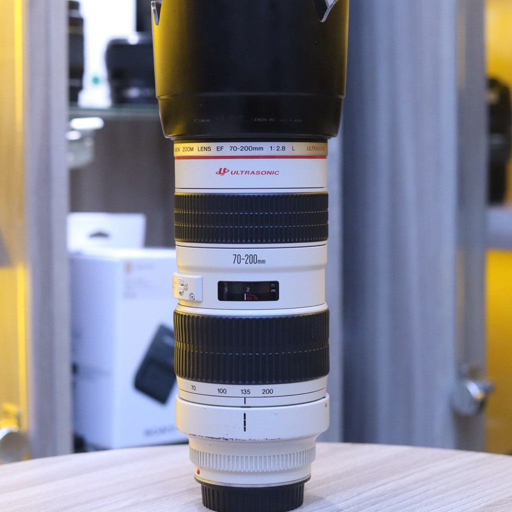 LENSA TELE CANON 70-200MM F2.8 NON IS - LENSA TELE CANON 70-200MM F2.8 NON IS