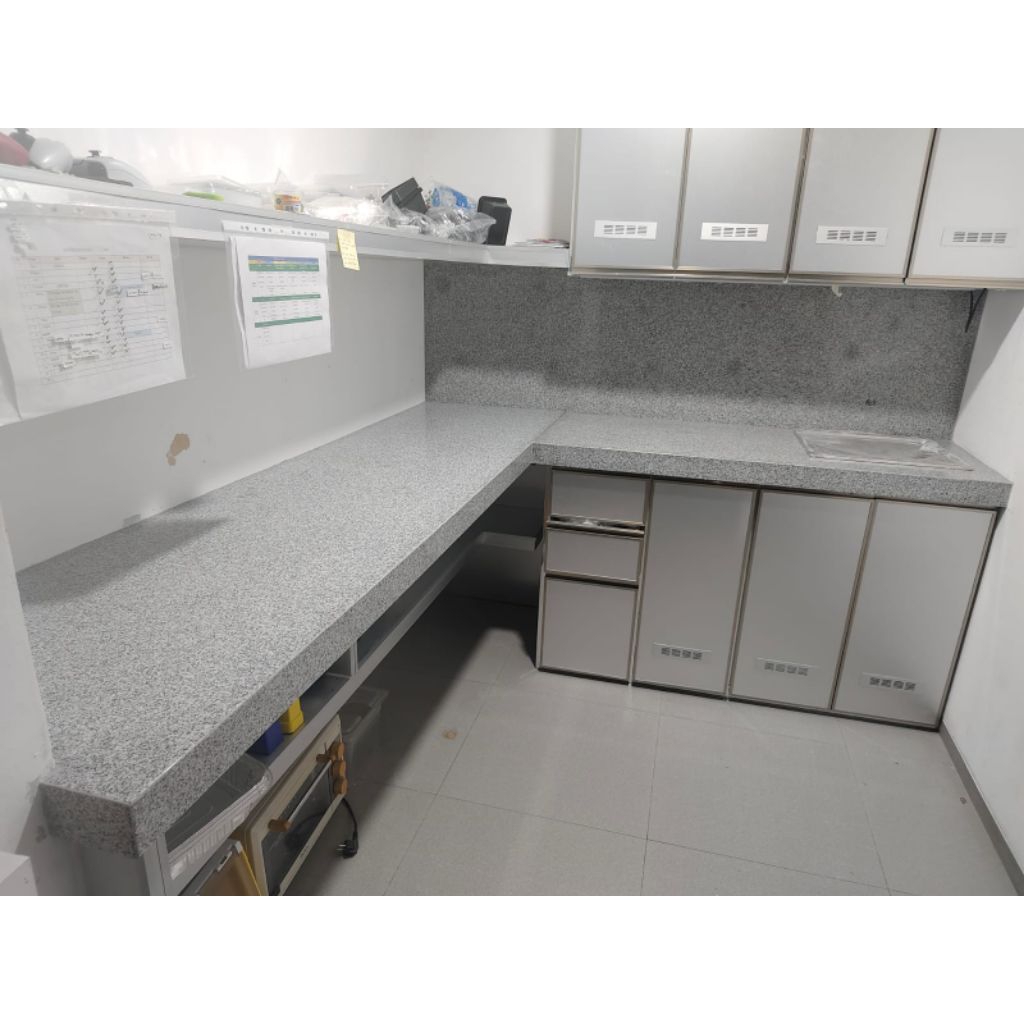 top table granit star white top table kitchen set