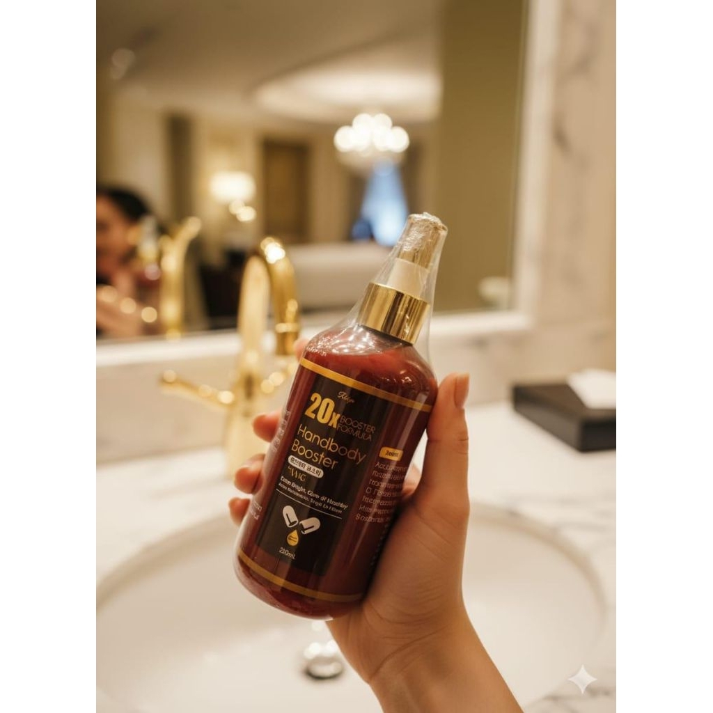 Handbody super 20X whitening formula al maxi glow termurah original
