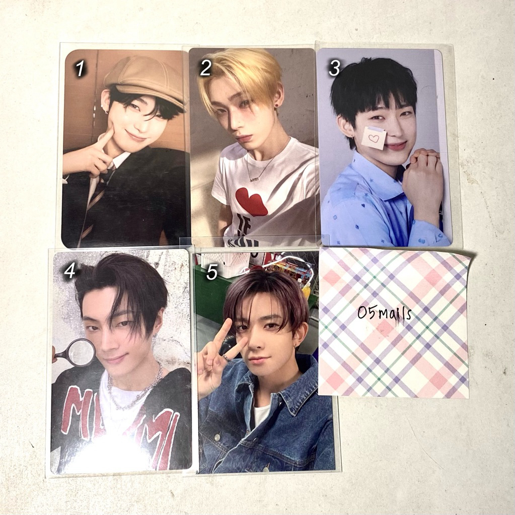 photocard pc enhypen sunoo memorabilia romance untold r:u ggu ggu jay showcase heeseung anniversary 