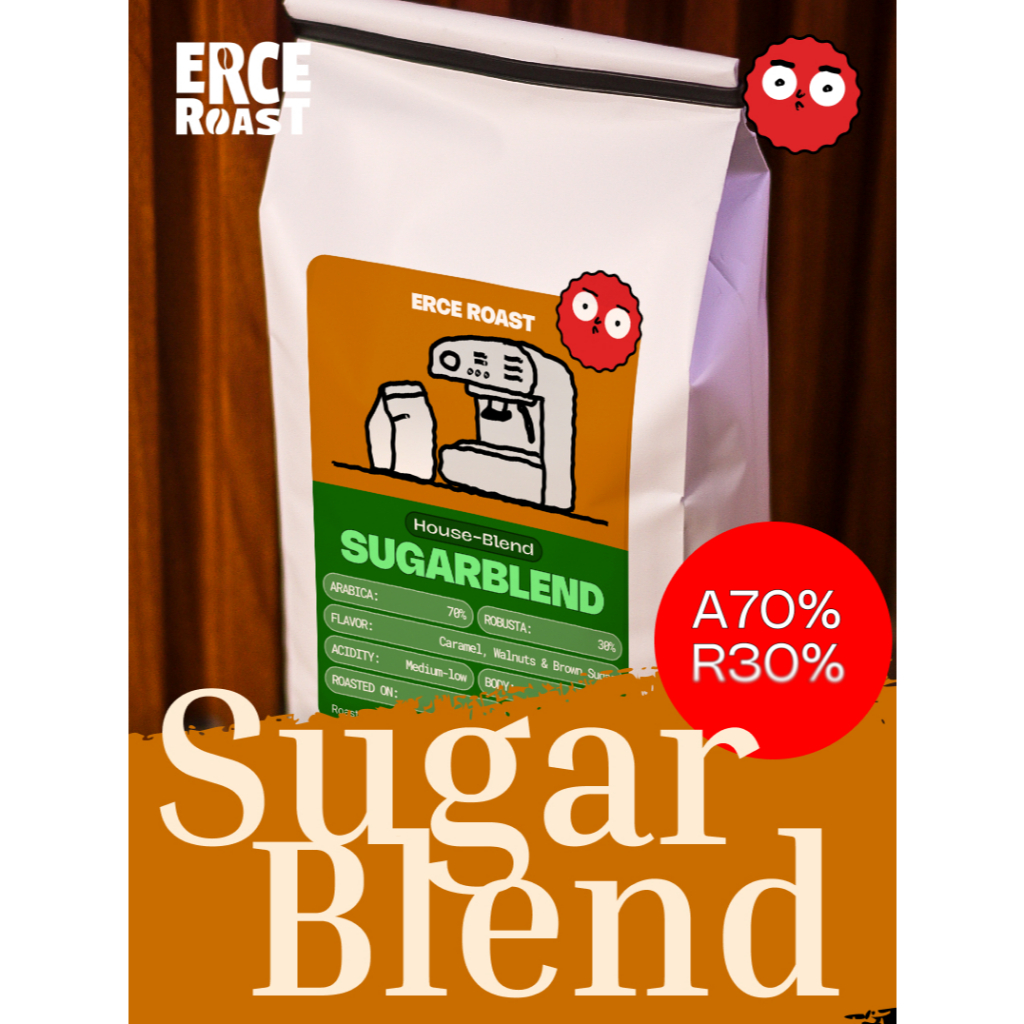 Biji Kopi Espresso Sugarblend Houseblend Arabika Robusta