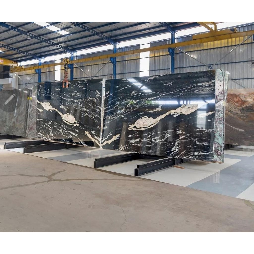 granit phantom black granit dinding lantai