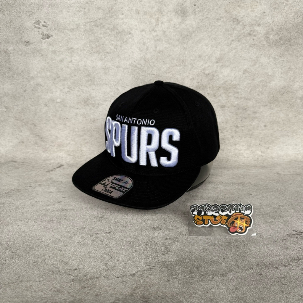 Topi NBA x Hyflat Spurs Hitam Dewasa Second