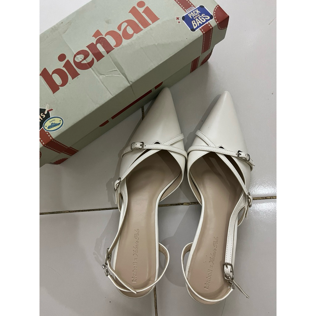 Hailey Adjustable Buckle Heels Bien Bali (5cm)