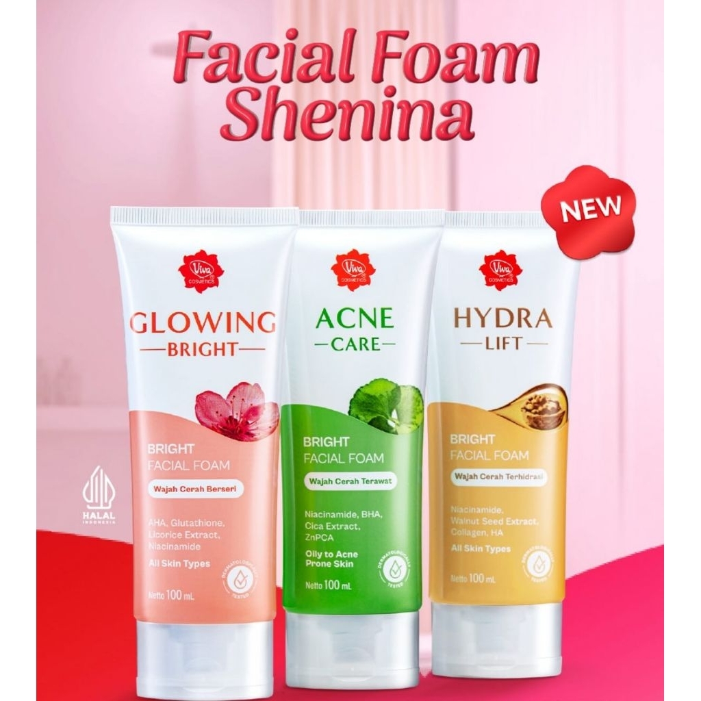 FACIAL FOAM SABUN MUKA VIVA - HERMOSAA