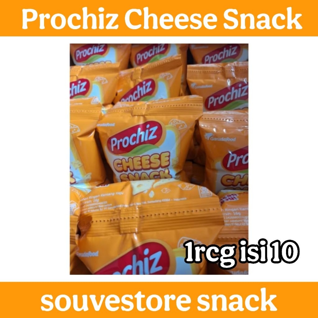 Prochiz Cheese Snack Renceng isi 10