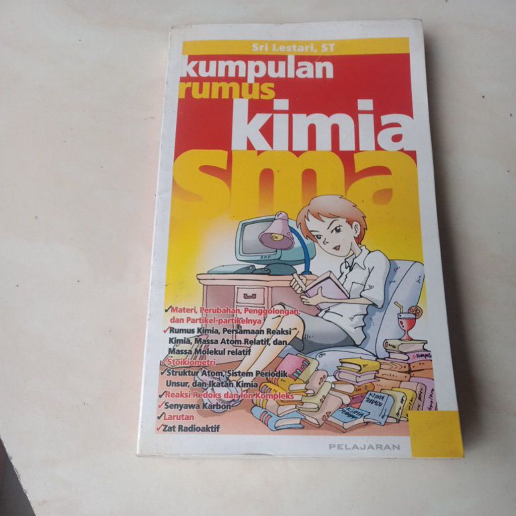 Buku Kumpulan rumus kimia SMA