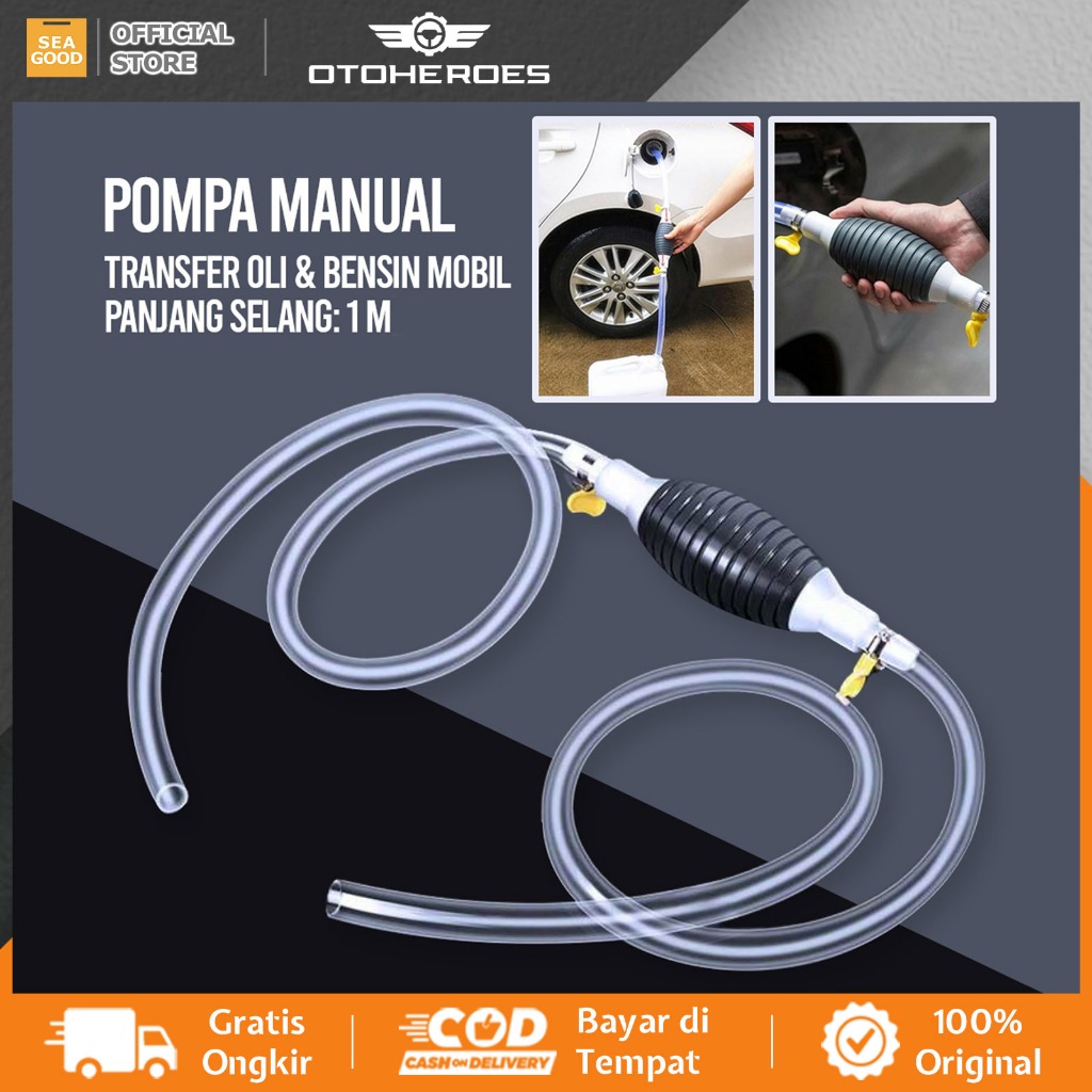 OTOHEROES Pompa Tangan Transfer Oli Bensin