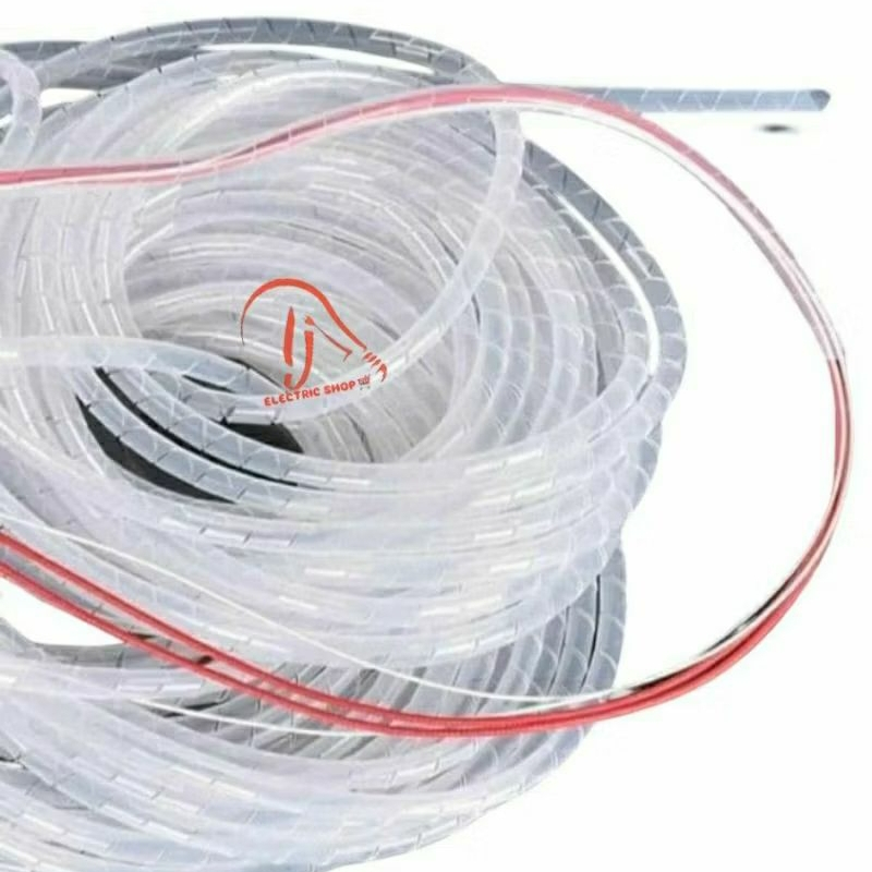 PEMBUNGKUS PELINDUNG KABEL SEPIRAL WRAPPING BAND 10M KS-6 KS-8 KS-10 KS-12 KS-15 KS-19 KS-24 KABEL L
