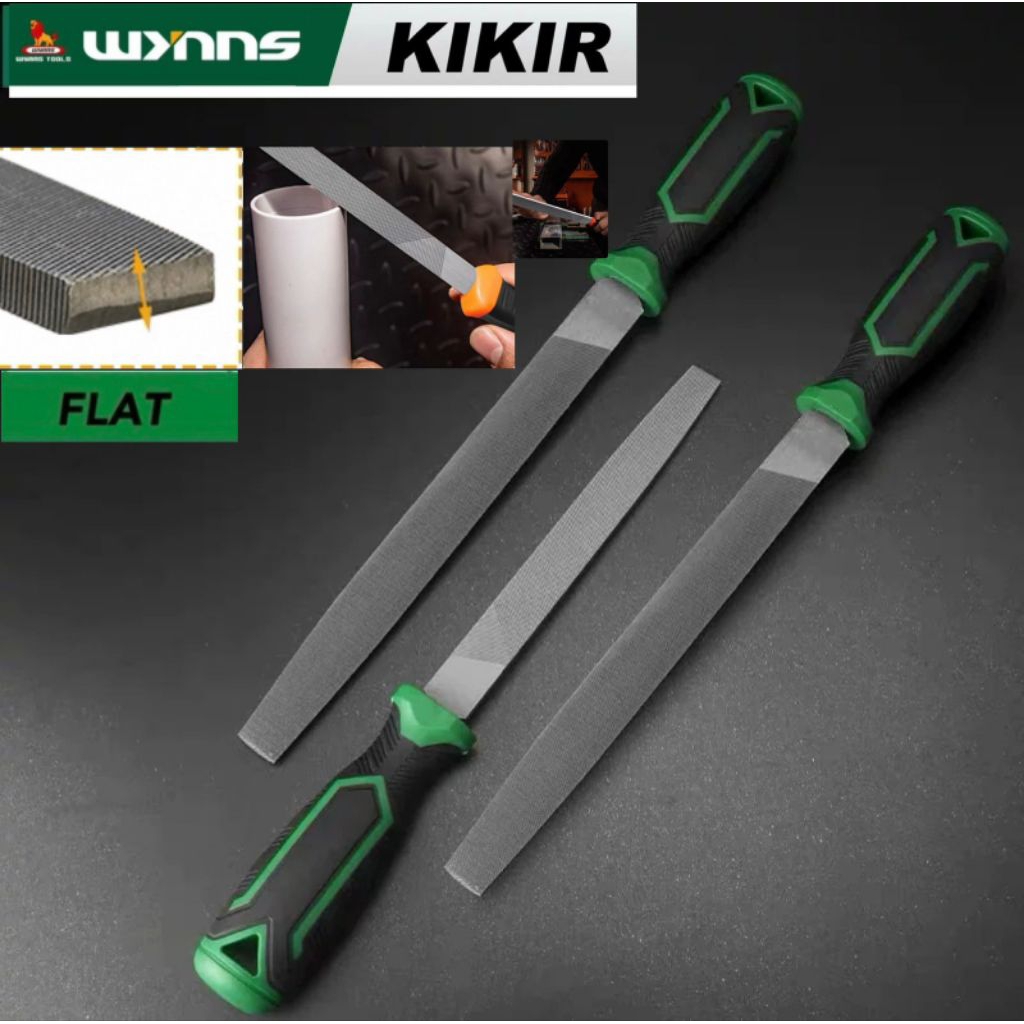 Kikir Besi/ Kikir Hpl Datar/ Rata Gagang Fiber Wynn's