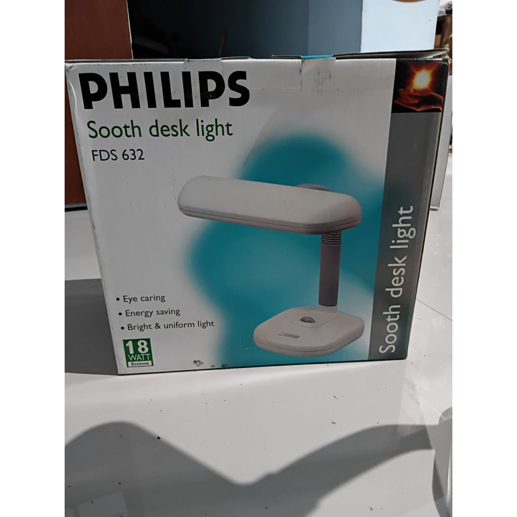 LAMPU MEJA BELAJAR PHILIPS // SOOTH DESK LIGHT FDS 632